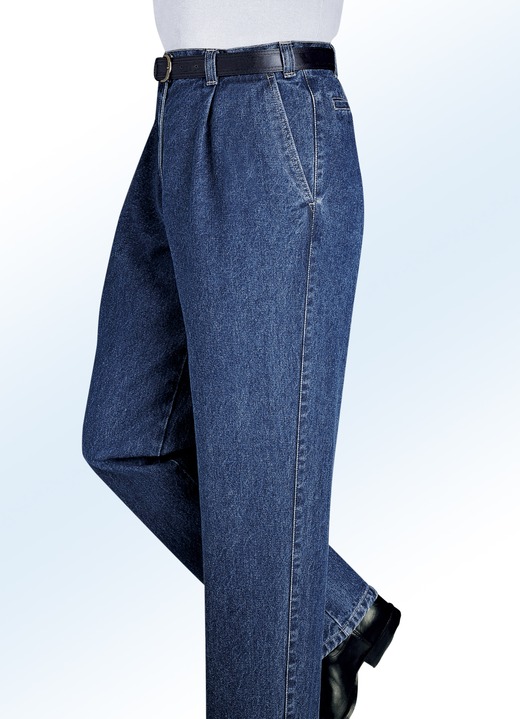 Jeans - Jeans från Francesco Botti i 2 kvaliteter och 3 färger, i storlek 024 till 106, i färg JEANS BLÅ Utsikt 1