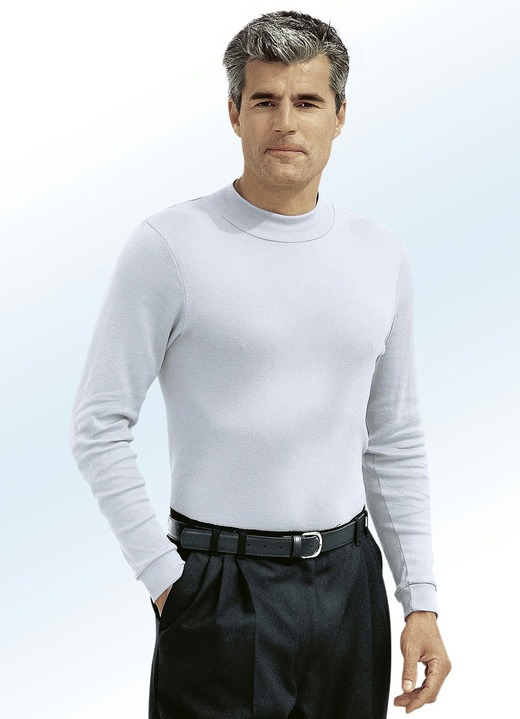 Sweatshirts - Skön skjorta i 10 färger, i storlek 046 till 062, i färg SILVERGRÅ Utsikt 1