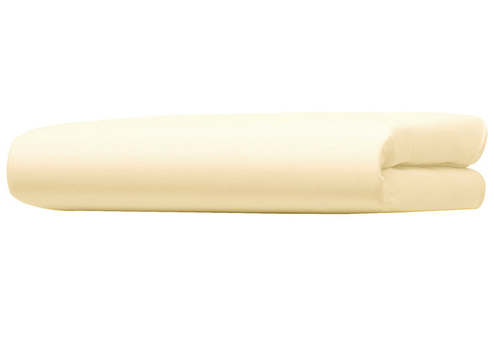 Dra-på-lakan - Bellana Vital jersey underlakan med Lyocell (TENCEL™), i storlek 133 (1 utrustad säng 90-120/200-220) till 138 (1 utrustad säng 180-200/200-220), i färg NATUR Utsikt 1