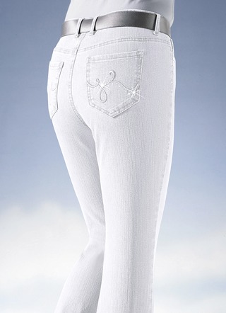 Jeans med strass