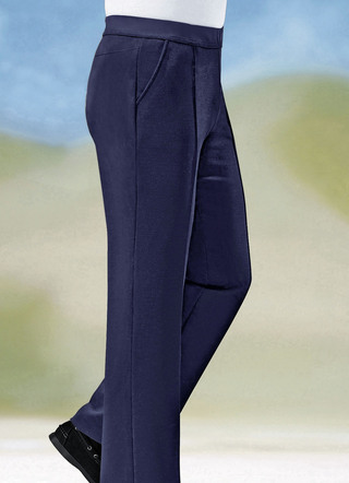 Bekväma byxor från Klaus Modelle med bred resårlinning i 6 färger