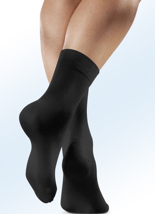4-pack Rogo-strumpor med extra brett skaft
