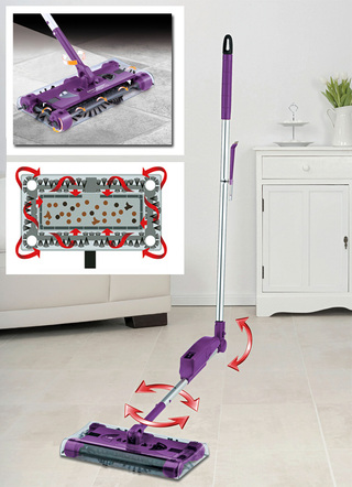 Swivel Sweeper — sladdlös batteridriven kvast