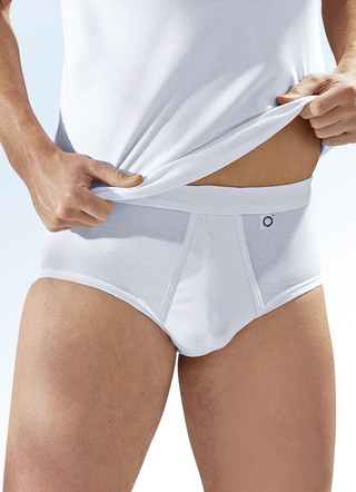 Pfeilring tre-pack trosor av fin jersey, vit