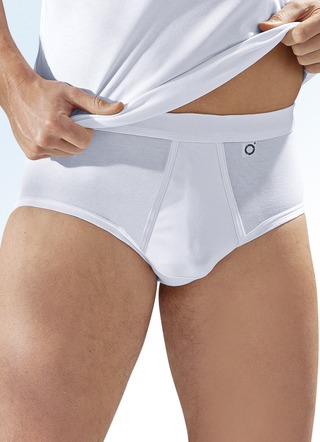 Pfeilring fyra-pack trosor av fin jersey, vit