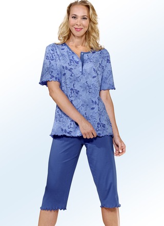 Pyjamasar i tvåpack, kortärmade med knappslå