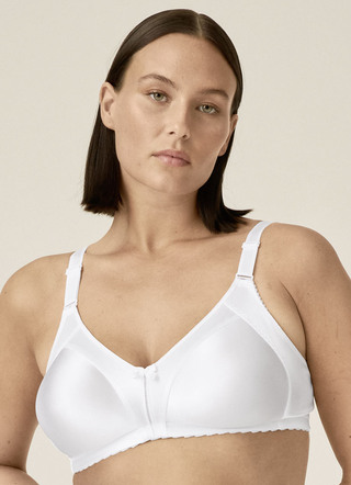 Tvåpack elegant glansiga Naturana minimizer-bh:ar