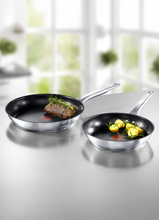 Tefal rostfria pannor i professionell kvalitet