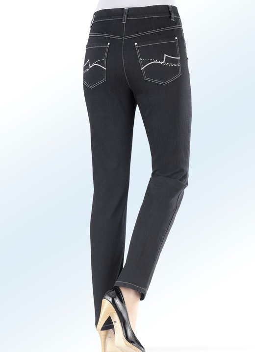 Jeans - Powerstretch jeans, i storlek 017 till 092, i färg SVART Utsikt 1