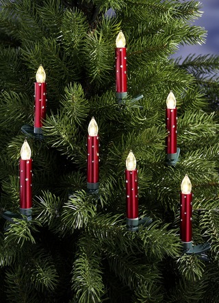 Sladdlös julgransljusstake, 20 delar
