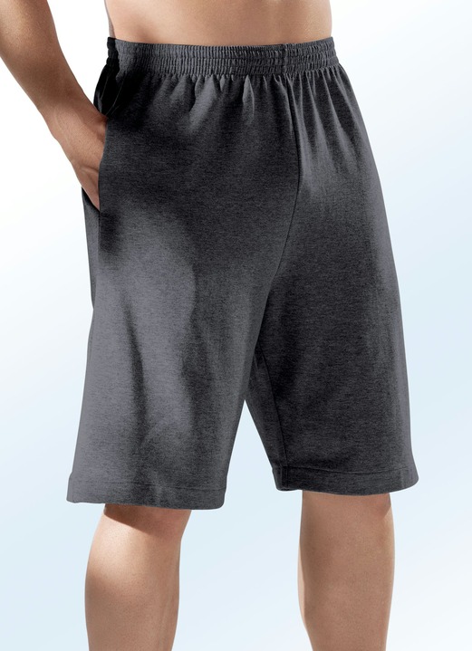 Sport- & fritidsmode - Shorts i 4 fräger, i storlek 046 till 058, i färg SVART Utsikt 1