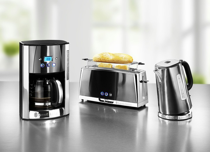 Elektriska köksapparater - Frukostserie Luna från Russell Hobbs, i färg GRÅ, I utförande Kaffebryggare Utsikt 1