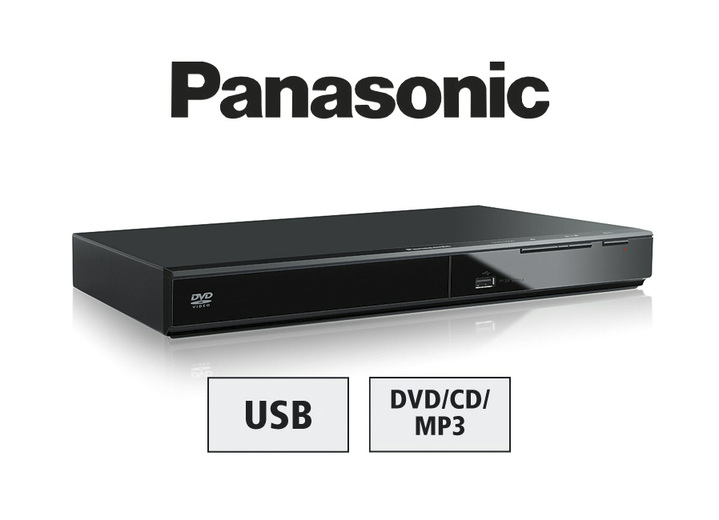 - Panasonic DVD-spelare DVD-S500EG-K, i färg SVART Utsikt 1