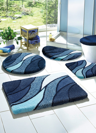 Kleine Wolke badrumsset i tuftat material