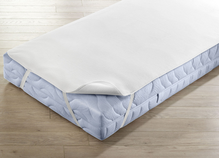 Hemtextil - bäddmadrass för 4 säsonger, i storlek 130 (70/140 cm) till 139 (200/200 cm), i färg VIT Utsikt 1