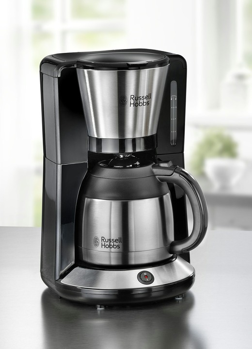 Elektriska köksapparater - Kaffeserien Adventure från Russell Hobbs, i färg ROSTFRITT STÅL, I utförande Kaffebryggare med termos Utsikt 1