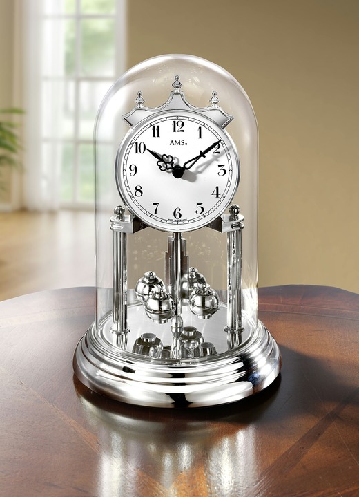 Klockor - Årsur med roterande pendelteknik, i färg SILVER Utsikt 1