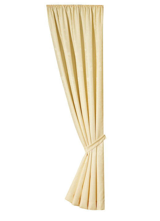 Klassisk - Utsökt enkelsjal med en elegant glans, i storlek 364 (H150xW132 cm) till 899 (förpackning med 2 fästanordningar, ca 60 cm), i färg NATUR Utsikt 1