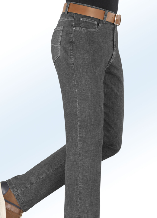 - Thermojeans mit Seitentaschen in 2 Farben, i storlek 025 till 060, i färg GRÅ