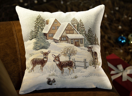 Fawns örngott med dragkedja