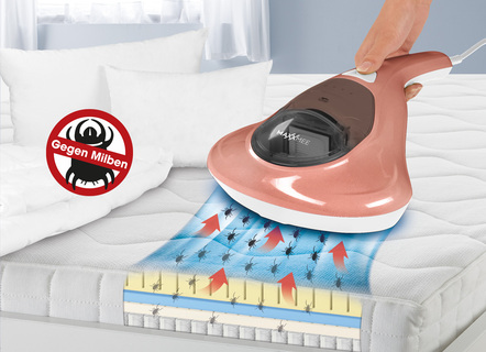 Dammkvalster dammsugare med UV-C-lampa