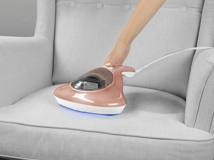 Rengöring - Kvalsterdammsugare med UV-C-lampa, i färg ROSA GULD Utsikt 1