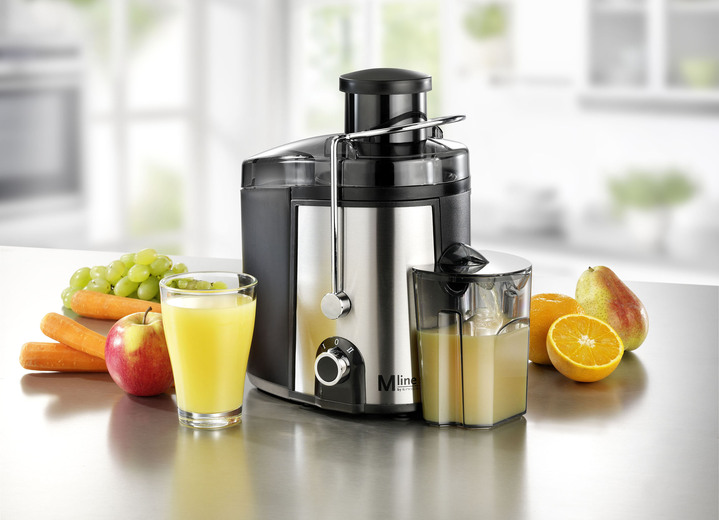 Elektriska köksapparater - Juicer, i färg SVART ROSTFRITT STÅL