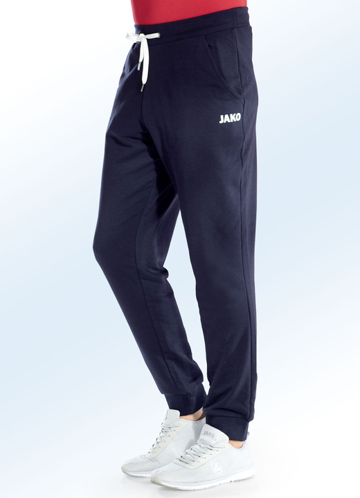 Sport- & fritidsmode - Joggingbyxor från Jako i 3 färger, i storlek 3XL (58/60) till XXL (56), i färg MARIN