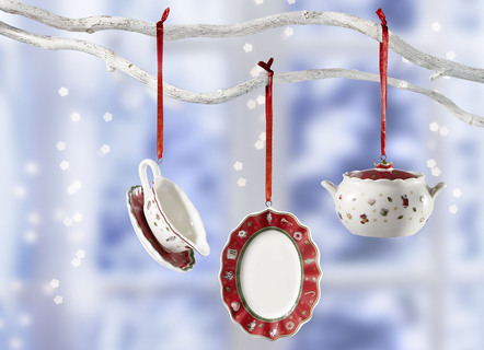 Villeroy &amp; Boch trädhängare, set om 3