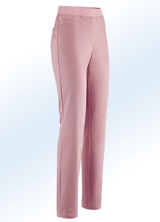 - Eleganta byxor i pull-on-stil, i storlek 018 till 054, i färg MÖRK ROSA Utsikt 1