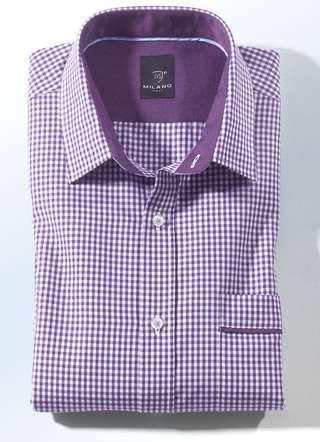 Skjorta från Milano Italy med korta och långa ärmar i 4 färger