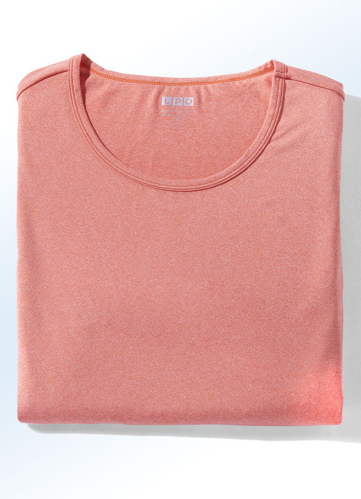 - Marmorerad funktionsskjorta från “LPO” i 3 färger, i storlek 036 till 050, i färg APRIKOS Utsikt 1