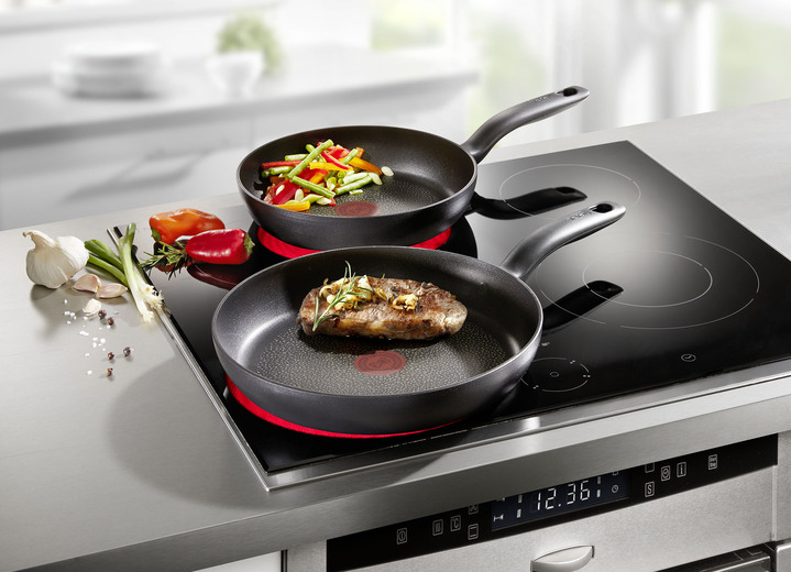 Grytor & stekpannor - Tefal kokkärl i rostfritt stål, 2 st, i färg SVART Utsikt 1