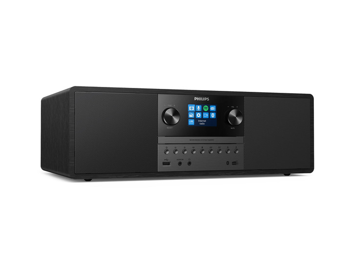 - Philips TAM6805/10 stereosystem med internetradio, i färg SVART