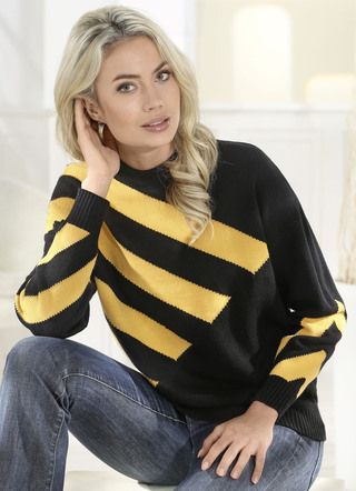 Intarsia tröja