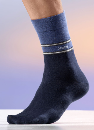 Sockor i fempack med muddar som inte trycker