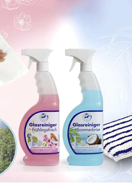 Rengöring - Set för glasrengöring, i färg FÄRGRIK Utsikt 1