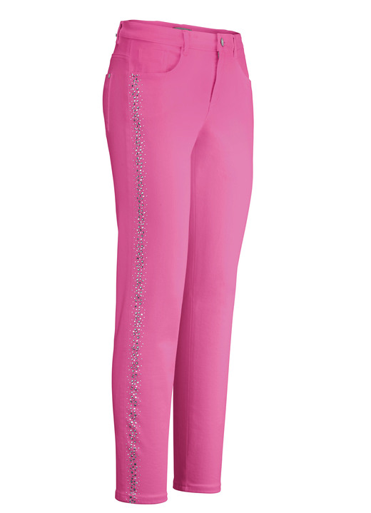 - Eleganta jeans med effektiva strass, i storlek 017 till 052, i färg ROSA Utsikt 1