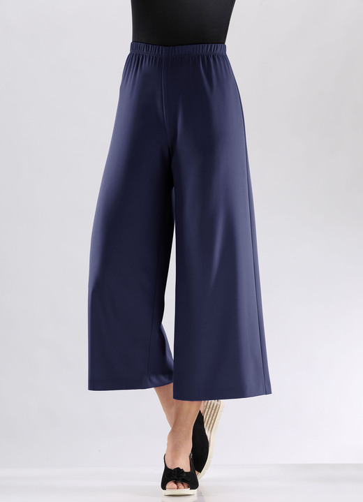 Kjolar - Lättskötta culottes, i storlek 018 till 054, i färg MARIN Utsikt 1