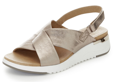 Caprice sandal av nappaläder