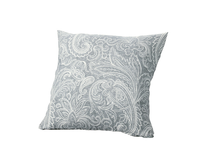 Prydnadskuddar & överdrag - Eleganta kuddfodral med paisleydesign, i storlek 920 (örngott, 40x40 cm) till 924 (örngott, 50x50 cm), i färg BLÅ Utsikt 1