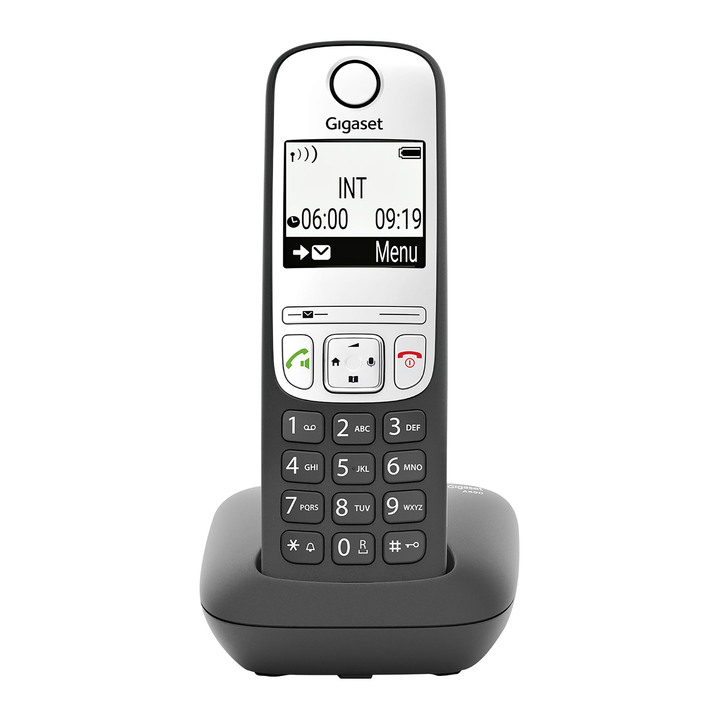 - Trådlös telefon Gigaset A690, i färg SVART, I utförande Trådlös telefon Gigaset A690 Utsikt 1