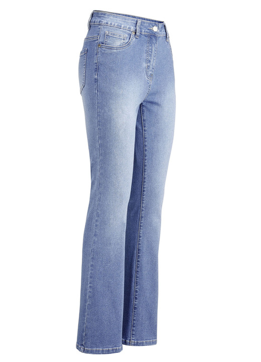 Jeans - Jeans med lätt utsvängda ben, i storlek 017 till 052, i färg BÄR Utsikt 1