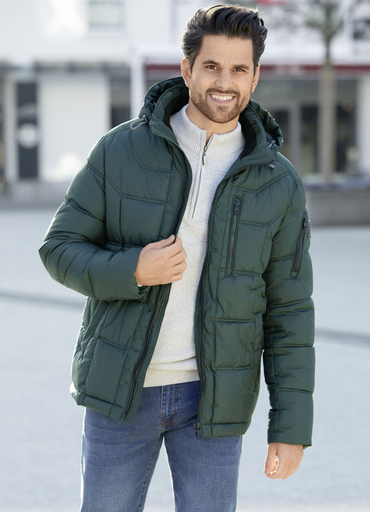 - Quiltad kort jacka från 