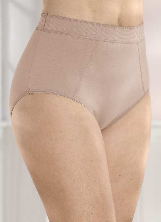 Trosor - Formade trosa, 5-pack, i storlek 038 till 056, i färg CAPPUCCINO Utsikt 1