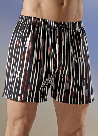Fyrapack boxershorts med randig design