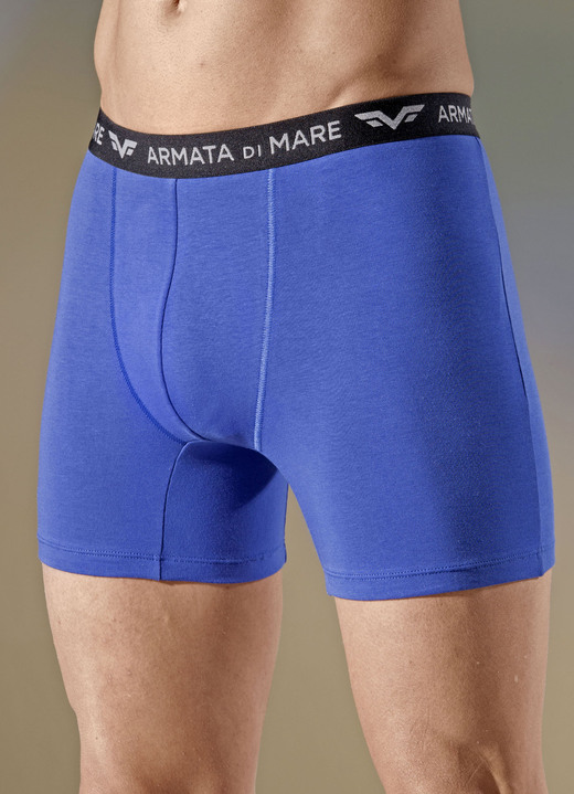 Underkläder för män - Långa kalsonger i fyrpack, i storlek 005 till 011, i färg 2X ROYAL BLUE, 2X MARIN