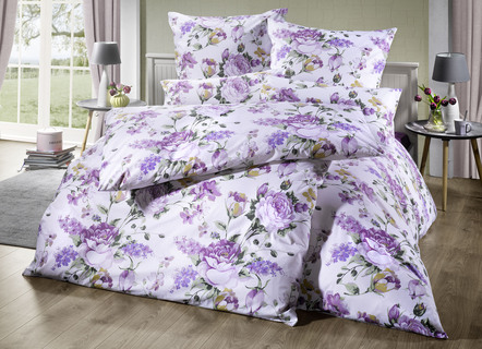Rose Print Sängkläder Set
