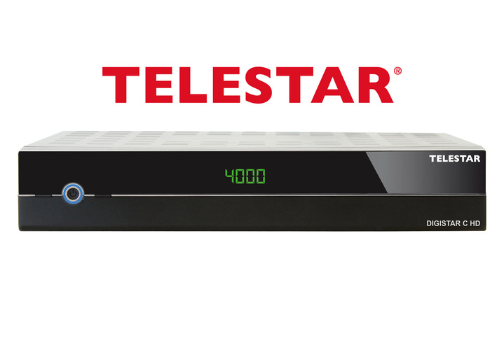 - Telestar Digistar C HD-mottagare för kabelanslutning, i färg SVART Utsikt 1