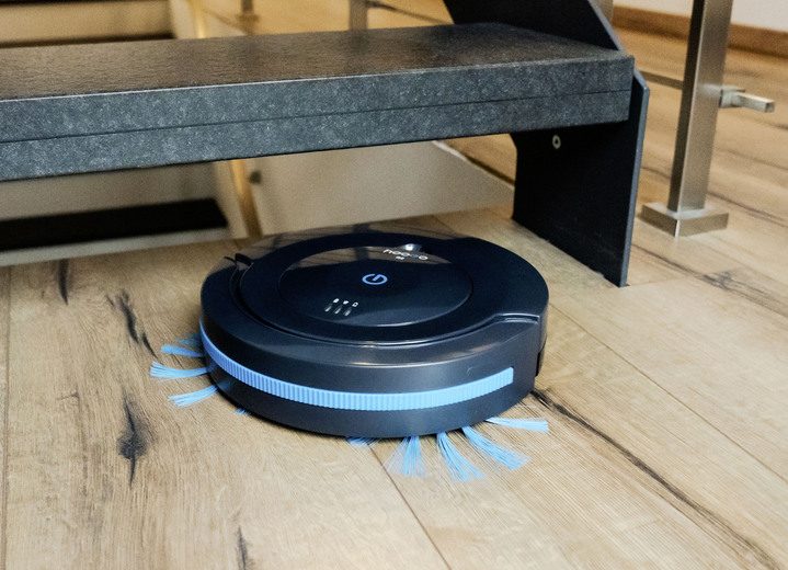 Dammsugare - Hoogo vakuumrobot R2 med långvarig digital motor, i färg GRÅ Utsikt 1